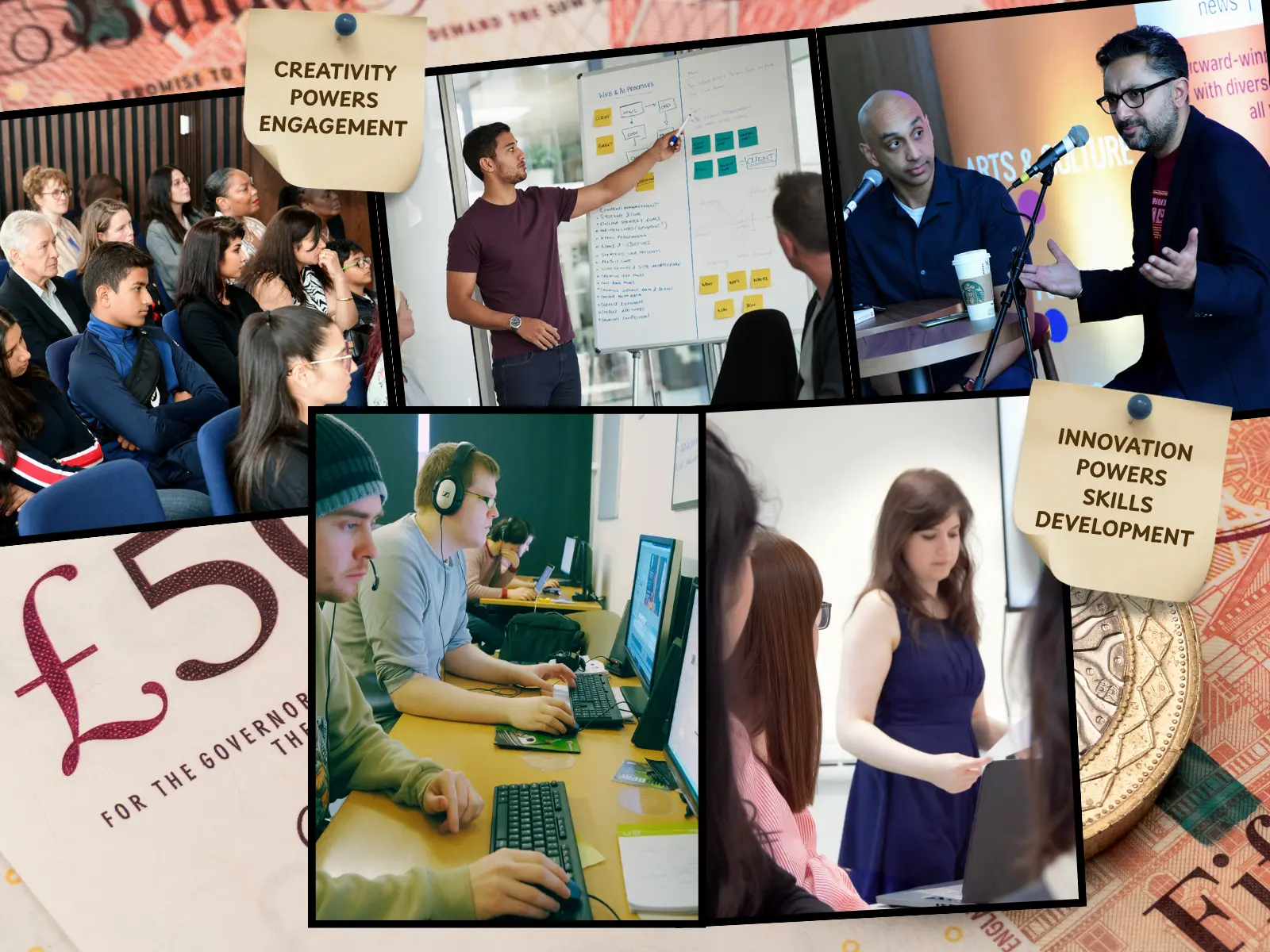 Social Impact - reinvesting in creative skills development